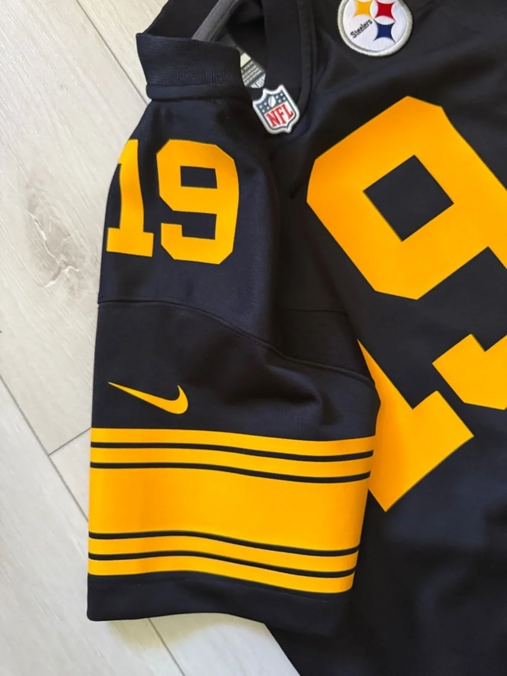 NFL Nike Black Kids' Football Pittsburg Steelers Jersey-Juju Smith Schuster #19